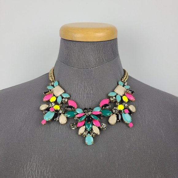 J. Crew Jewelry - J. Crew Bright Statement Necklace